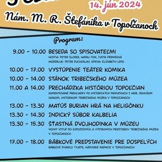 FESTIVAL KULTÚRY V TOPOĽČANOCH